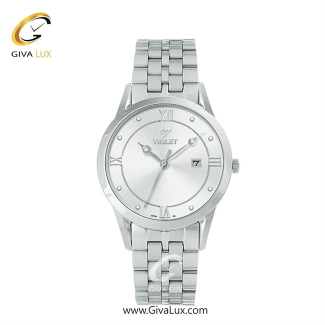 ساعت مچی اورجینال زنانه ویولت VIOLET نقره ای | نقره ای| نقره ای| کد رفرنس 0578